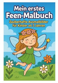 Mein erstes Feen-Malbuch